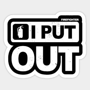 firefighter Sticker